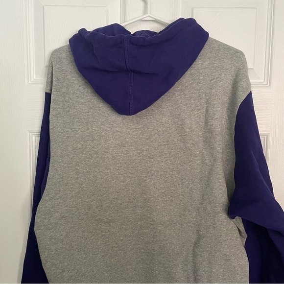 Mitchell & Ness EUC Toronto Raptors Purple & Grey Pullover Hoodie Large - Picture 4 of 6